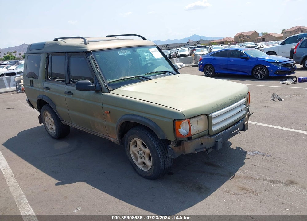 2000 LAND ROVER DISCOVERY SERIES II CLOTH/SERIES II LEATHER VIN: SALTY1245YA244849