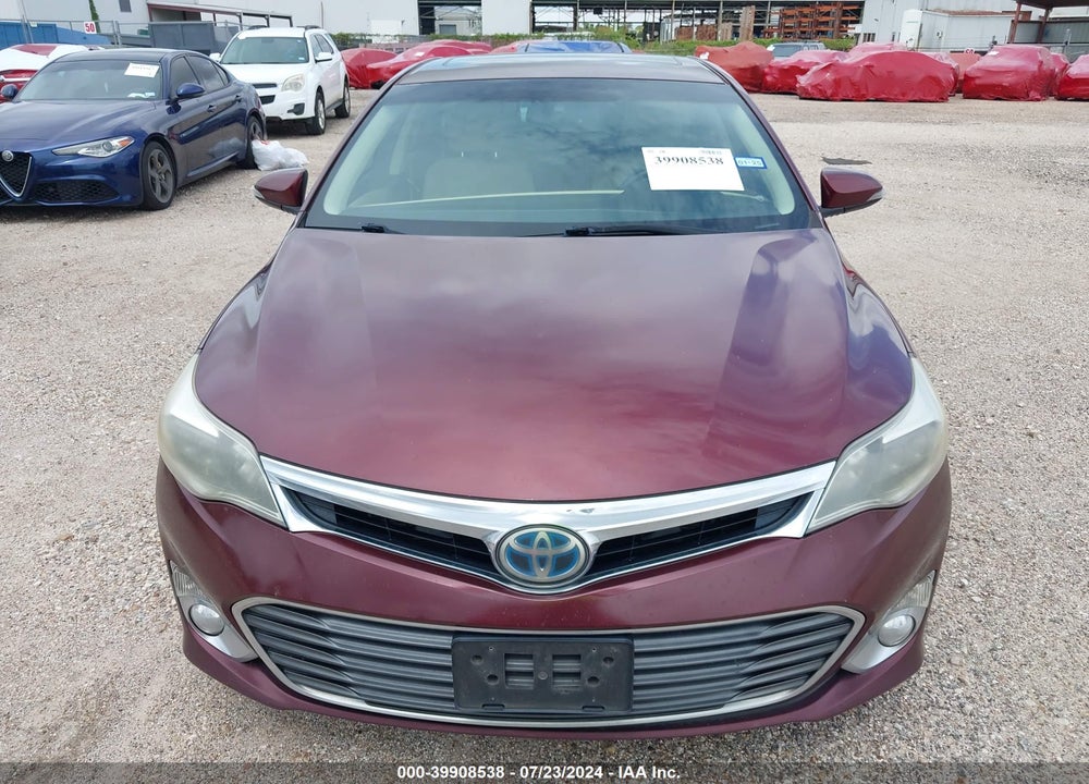 2014 TOYOTA AVALON HYBRID LIMITED VIN: 4T1BD1EB1EU034876
