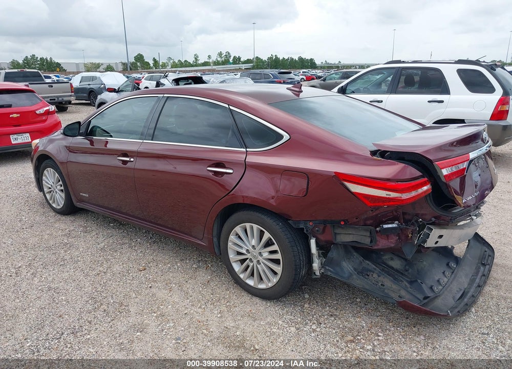 2014 TOYOTA AVALON HYBRID LIMITED VIN: 4T1BD1EB1EU034876