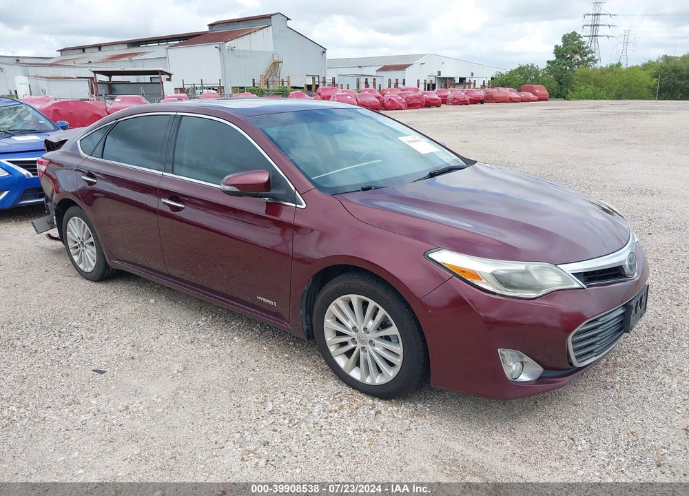 2014 TOYOTA AVALON HYBRID LIMITED VIN: 4T1BD1EB1EU034876