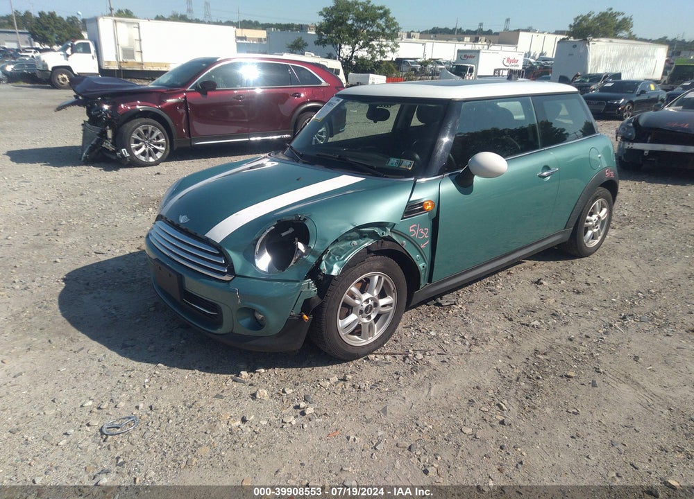 2012 MINI COOPER VIN: WMWSU3C53CT256428