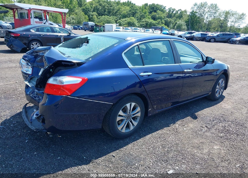 2013 HONDA ACCORD LX VIN: 1HGCR2F38DA250216