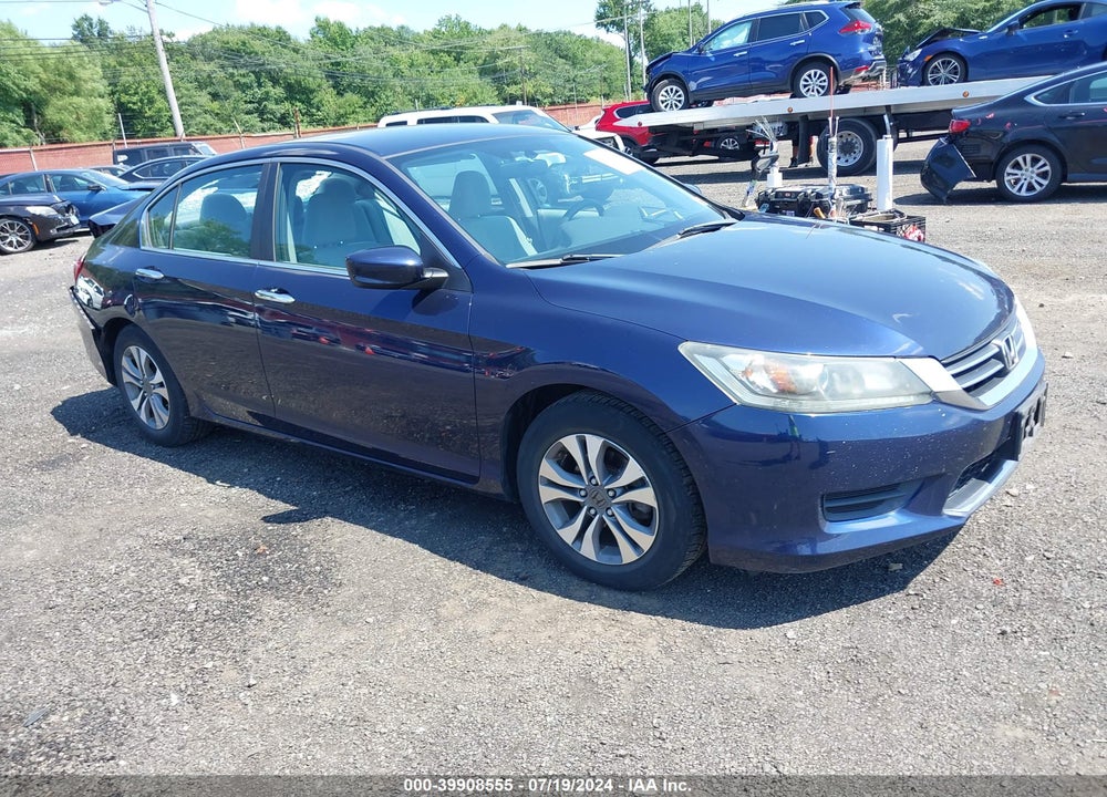2013 HONDA ACCORD LX VIN: 1HGCR2F38DA250216