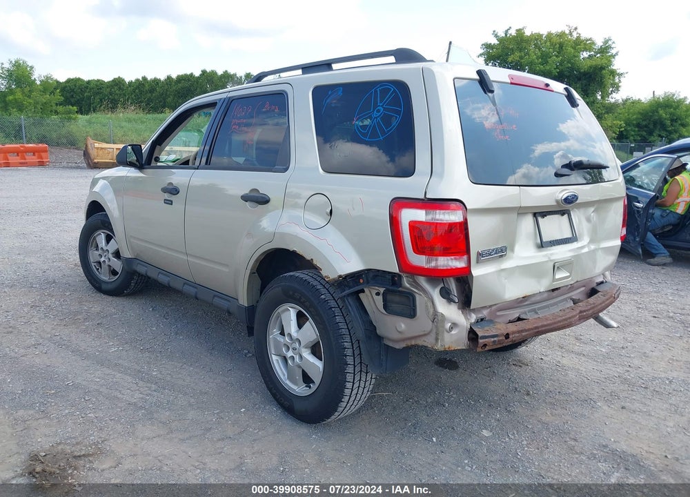 2012 FORD ESCAPE XLT VIN: 1FMCU0D7XCKA99116