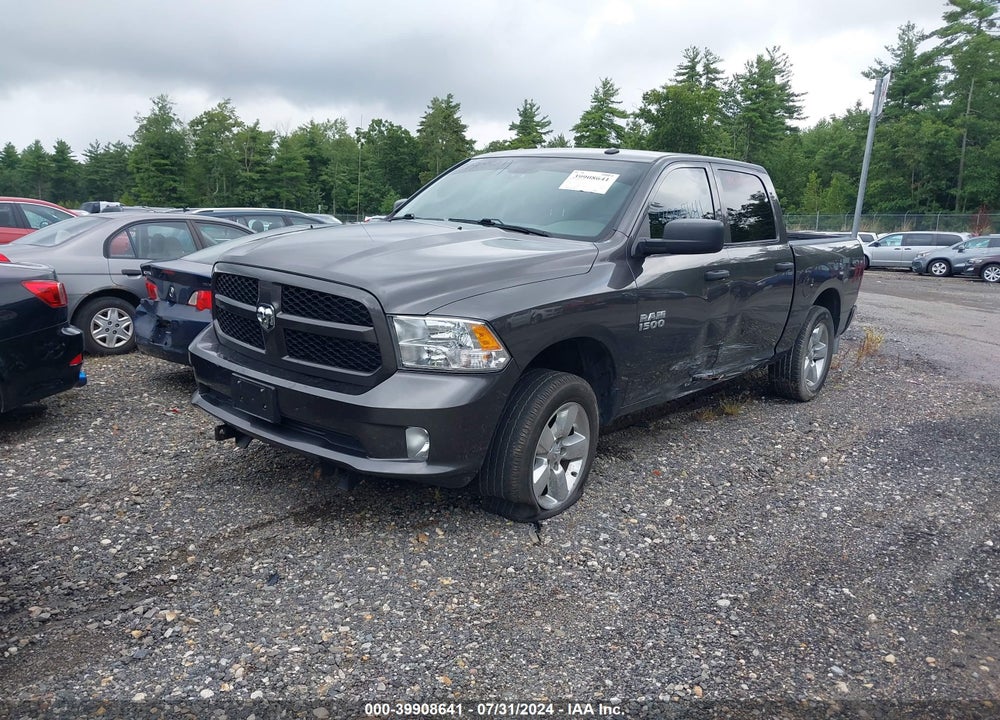 2018 RAM 1500 EXPRESS 4X4 5'7 BOX VIN: 3C6RR7KG2JG230742