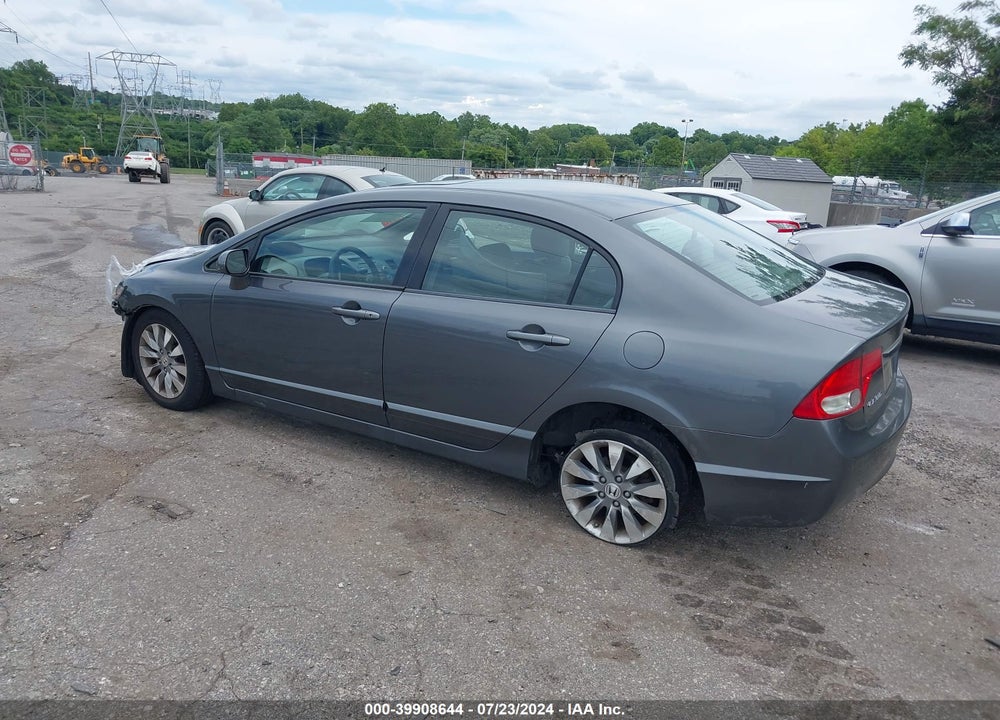 2009 HONDA CIVIC EX VIN: 2HGFA16899H312029
