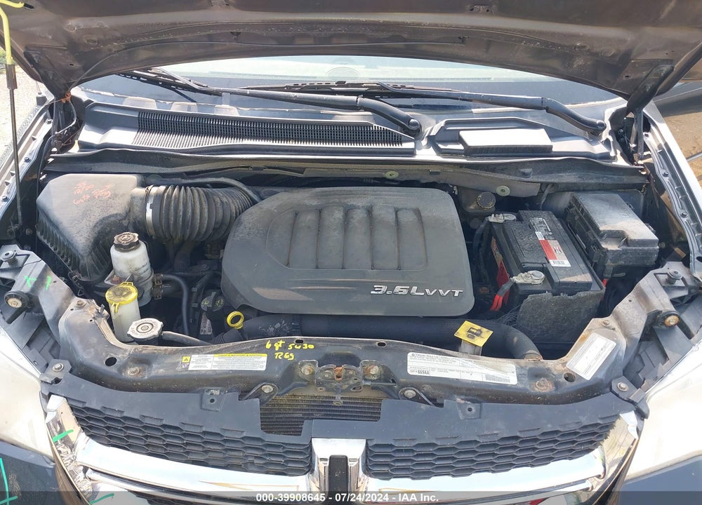 2012 DODGE GRAND CARAVAN SXT VIN: 2C4RDGCG2CR388548