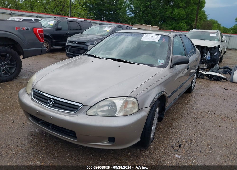 2000 HONDA CIVIC DX VIN: 1HGEJ6620YL001675