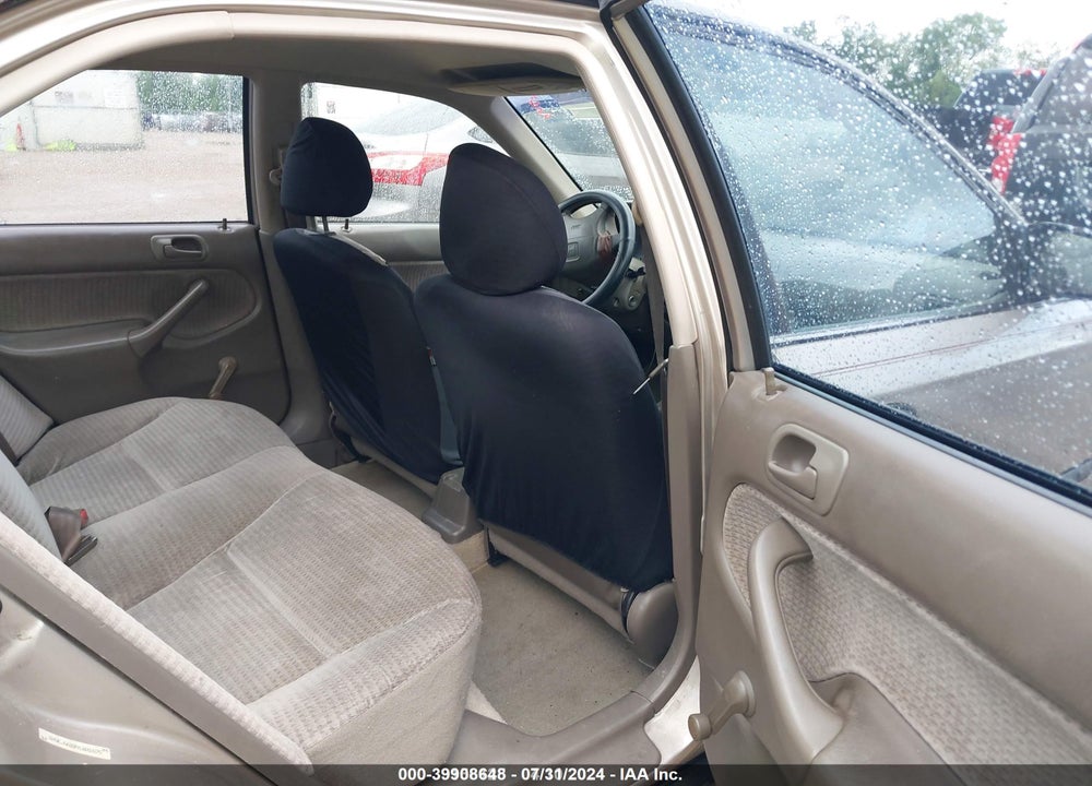 2000 HONDA CIVIC DX VIN: 1HGEJ6620YL001675