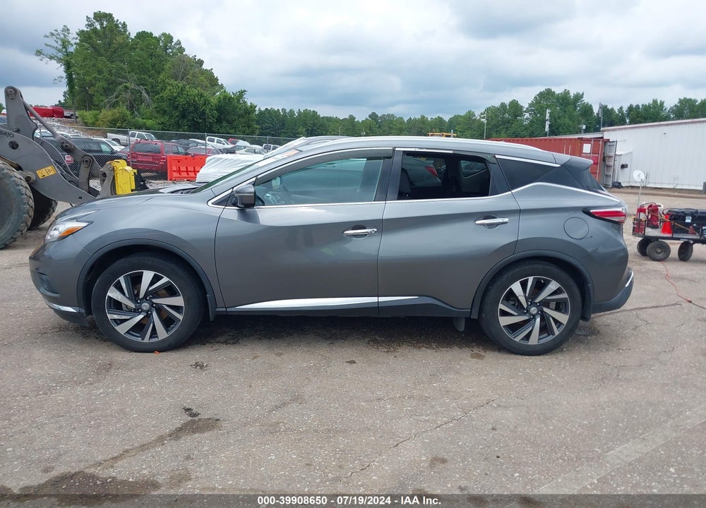 2015 NISSAN MURANO PLATINUM VIN: 5N1AZ2MH1FN250120