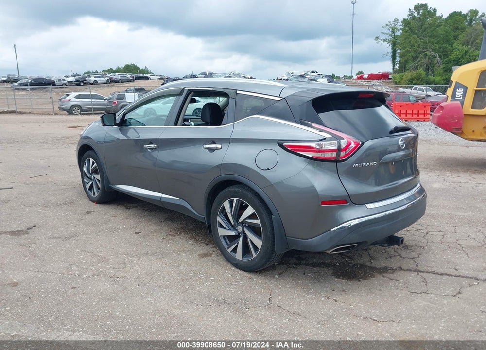 2015 NISSAN MURANO PLATINUM VIN: 5N1AZ2MH1FN250120