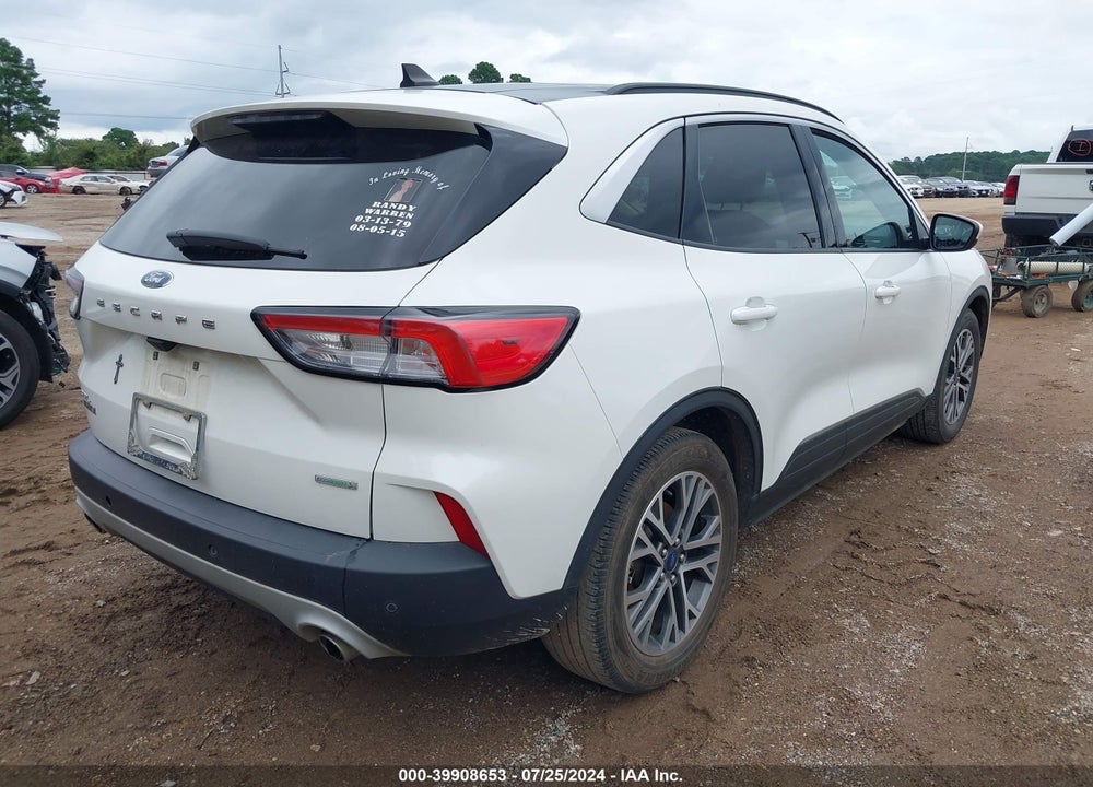 2020 FORD ESCAPE SEL VIN: 1FMCU0H65LUB99257