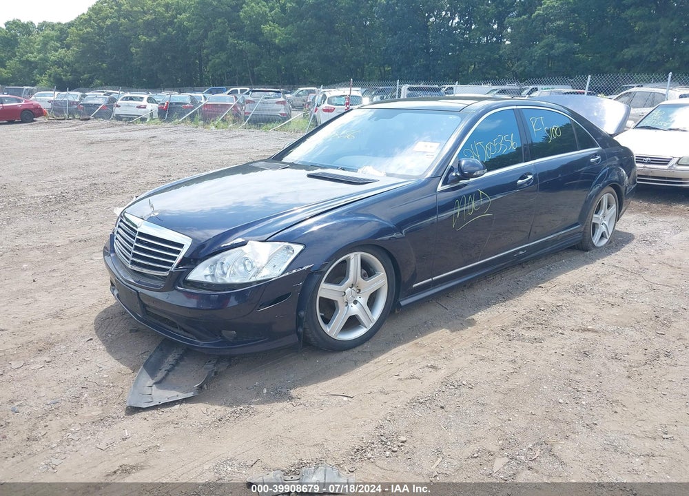 2008 MERCEDES-BENZ S 550 4MATIC VIN: WDDNG86X98A222052