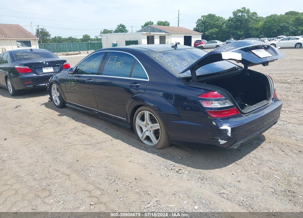 2008 MERCEDES-BENZ S 550 4MATIC VIN: WDDNG86X98A222052