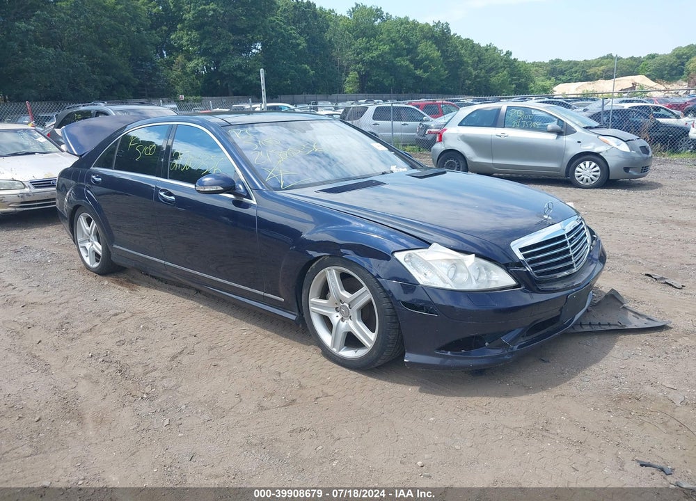 2008 MERCEDES-BENZ S 550 4MATIC VIN: WDDNG86X98A222052