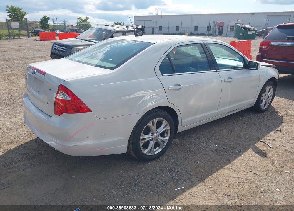 2012 FORD FUSION SE VIN: 3FAHP0HA2CR229429
