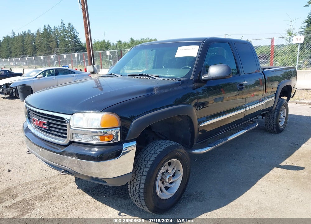 2001 GMC SIERRA 1500 VIN: 1GTEK19T91Z105992