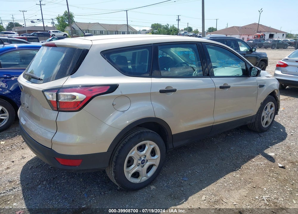 2017 FORD ESCAPE S VIN: 1FMCU0F74HUE68125