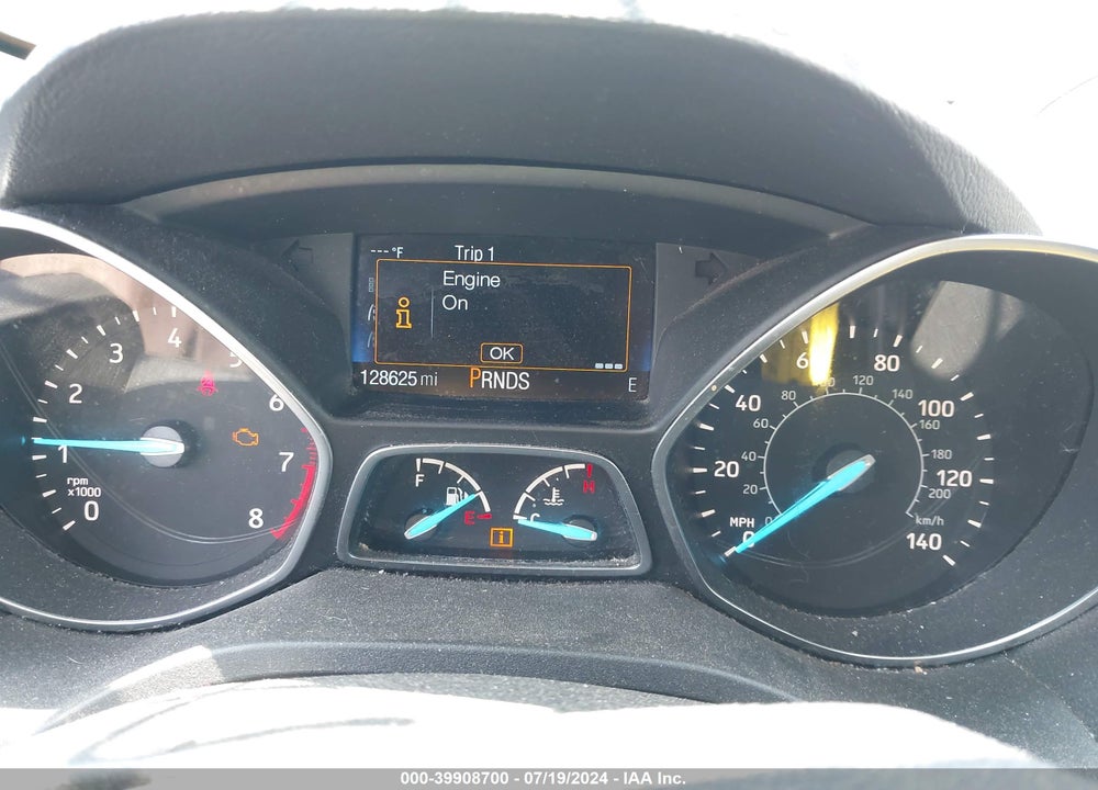 2017 FORD ESCAPE S VIN: 1FMCU0F74HUE68125