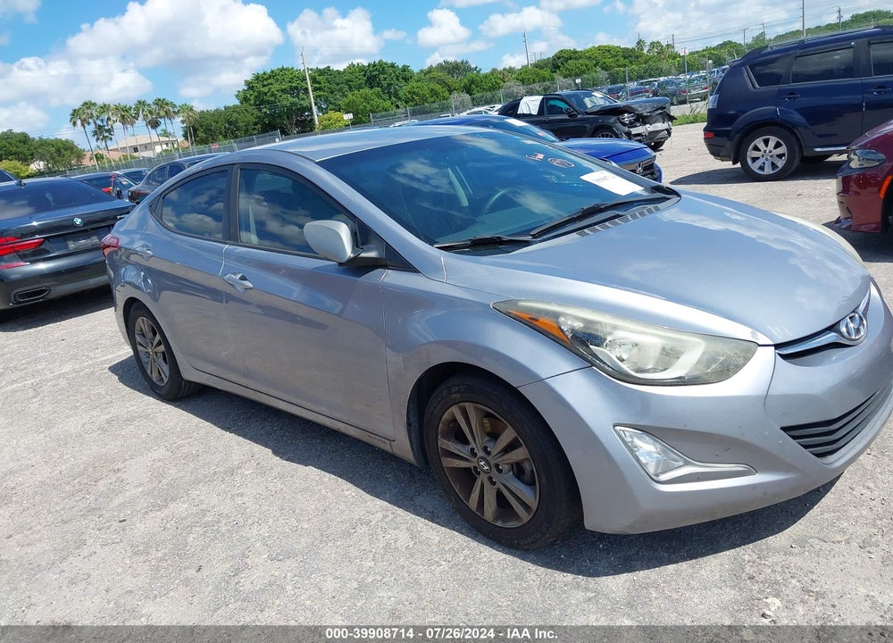 2016 HYUNDAI ELANTRA SE VIN: 5NPDH4AE5GH744427