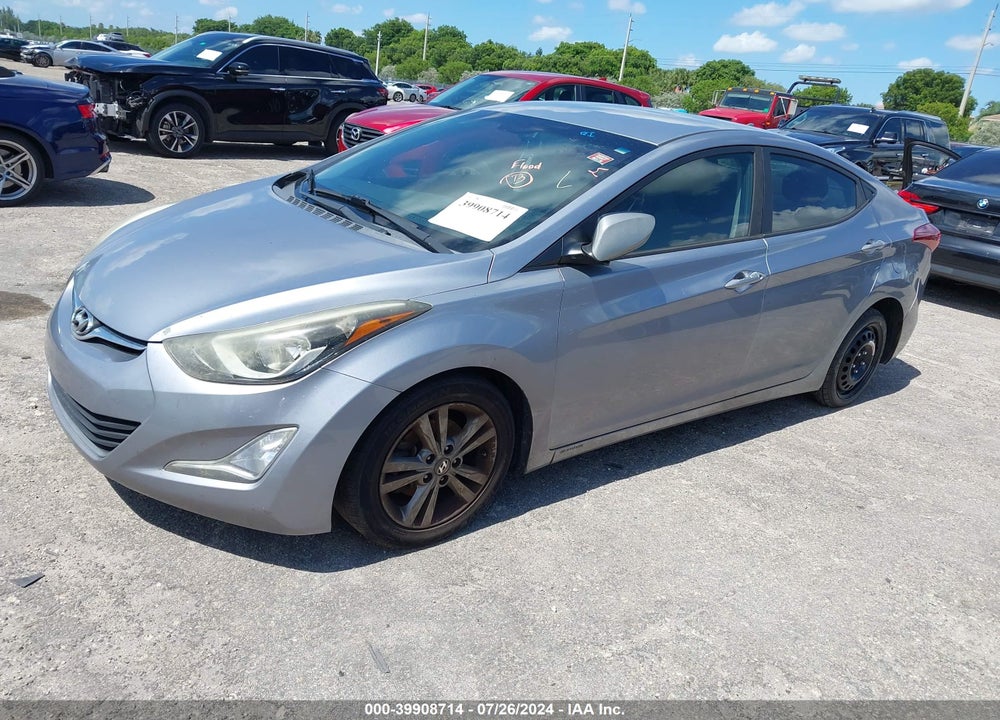 2016 HYUNDAI ELANTRA SE VIN: 5NPDH4AE5GH744427
