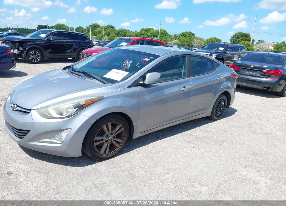 2016 HYUNDAI ELANTRA SE VIN: 5NPDH4AE5GH744427