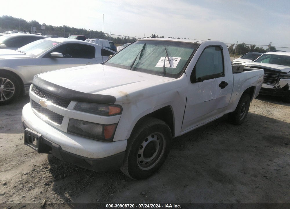 2012 CHEVROLET COLORADO WORK TRUCK VIN: 1GCCSBF93C8155138