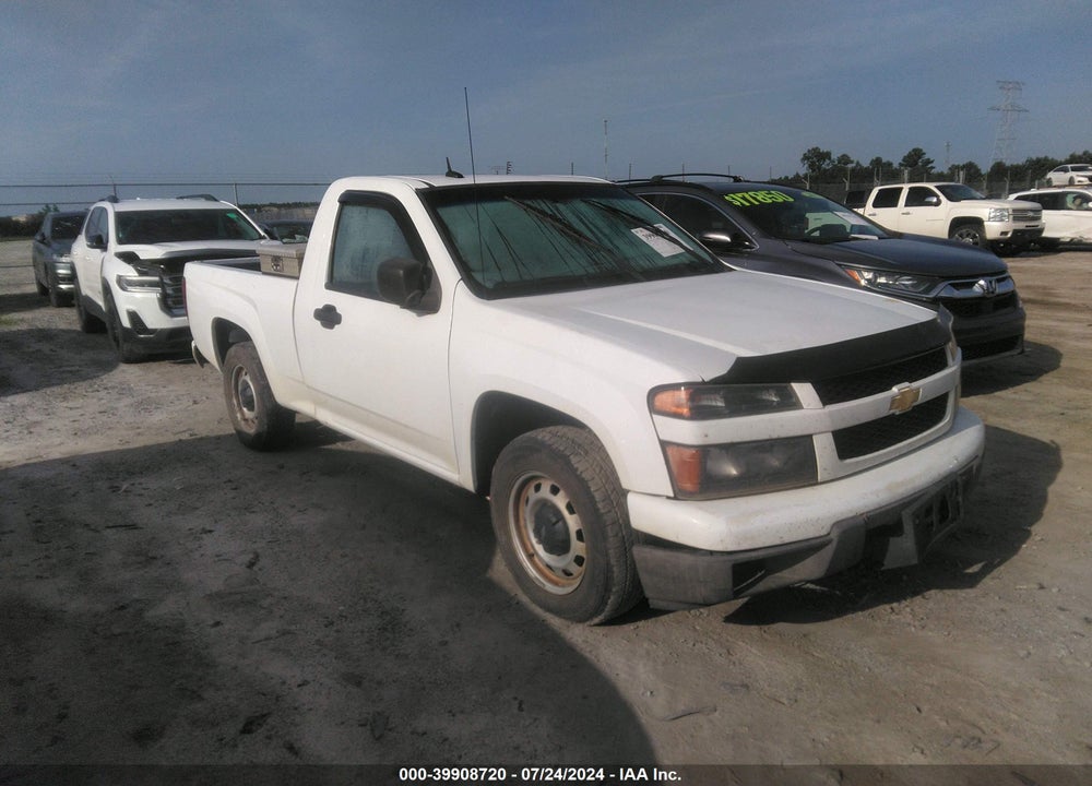 2012 CHEVROLET COLORADO WORK TRUCK VIN: 1GCCSBF93C8155138