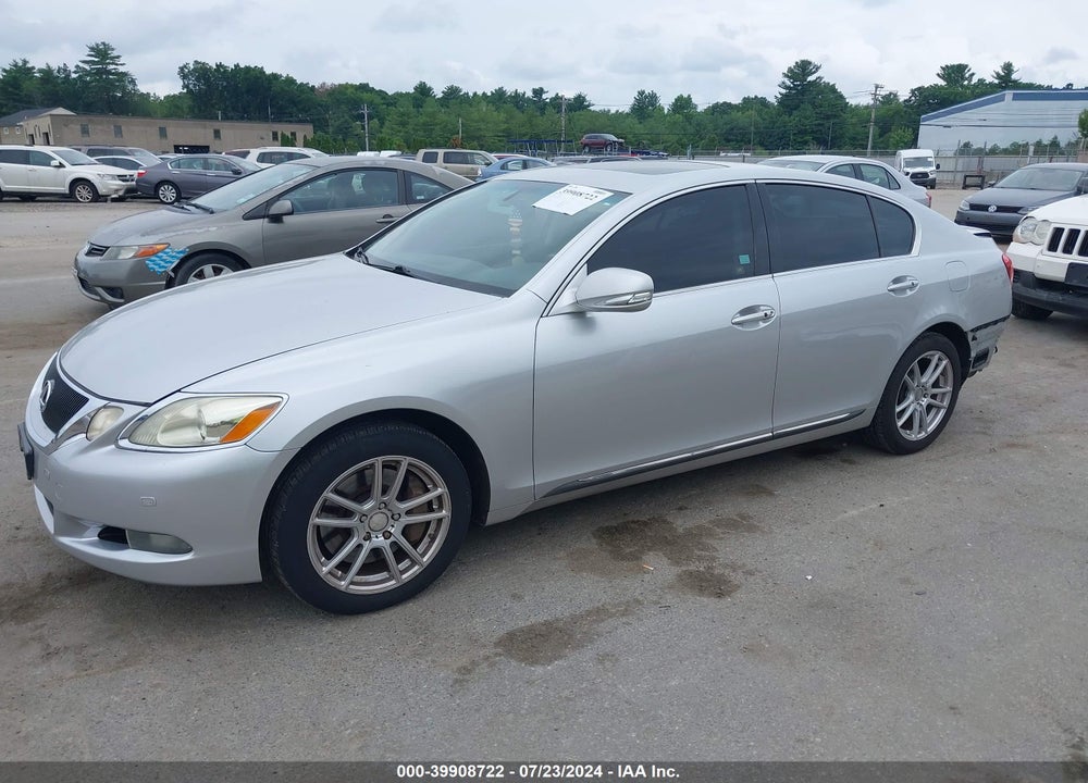 2008 LEXUS GS 350 VIN: JTHCE96S380020605