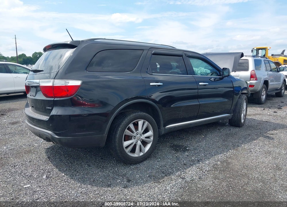 2013 DODGE DURANGO VIN: 1C4RDHDG7DC678430