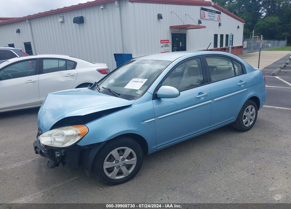 2008 HYUNDAI ACCENT GLS VIN: KMHCN46C78U268969