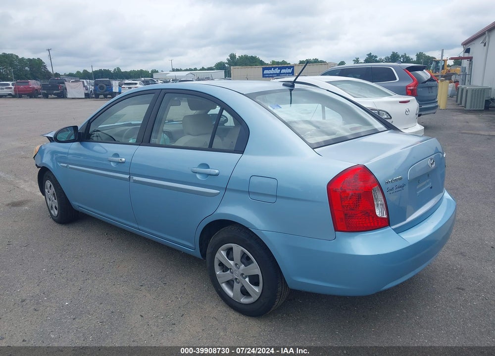 2008 HYUNDAI ACCENT GLS VIN: KMHCN46C78U268969