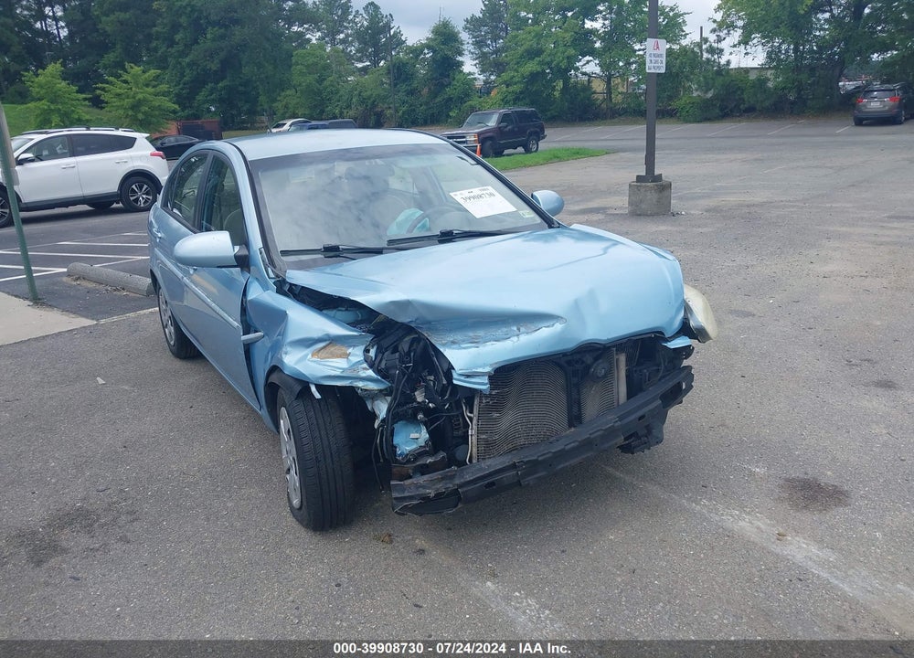 2008 HYUNDAI ACCENT GLS VIN: KMHCN46C78U268969