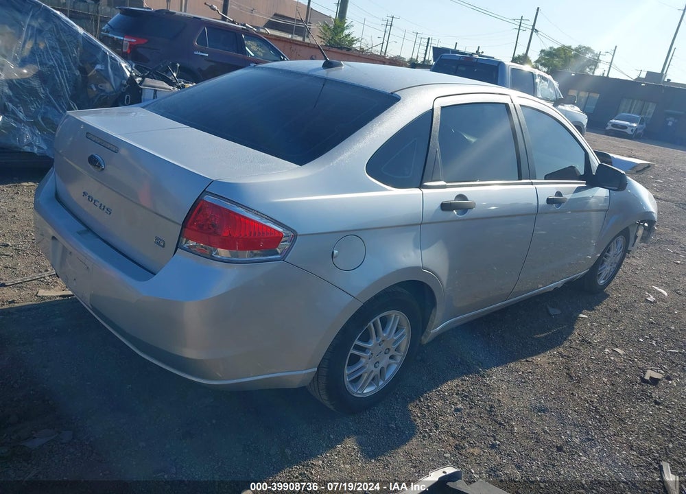 2010 FORD FOCUS SE VIN: 1FAHP3FN3AW278625