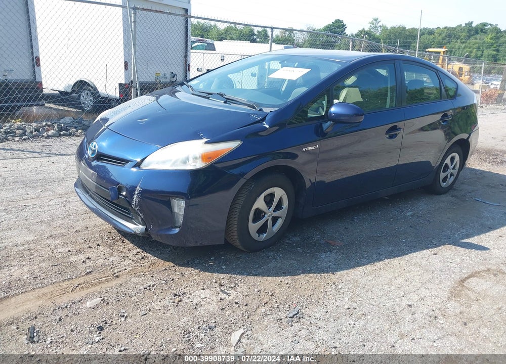 2013 TOYOTA PRIUS TWO VIN: JTDKN3DU9D0351360