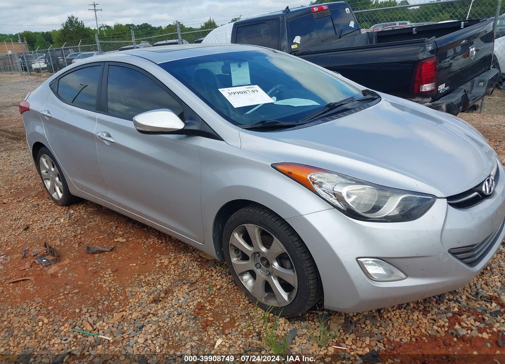 2013 HYUNDAI ELANTRA LIMITED VIN: KMHDH4AE2DU753292