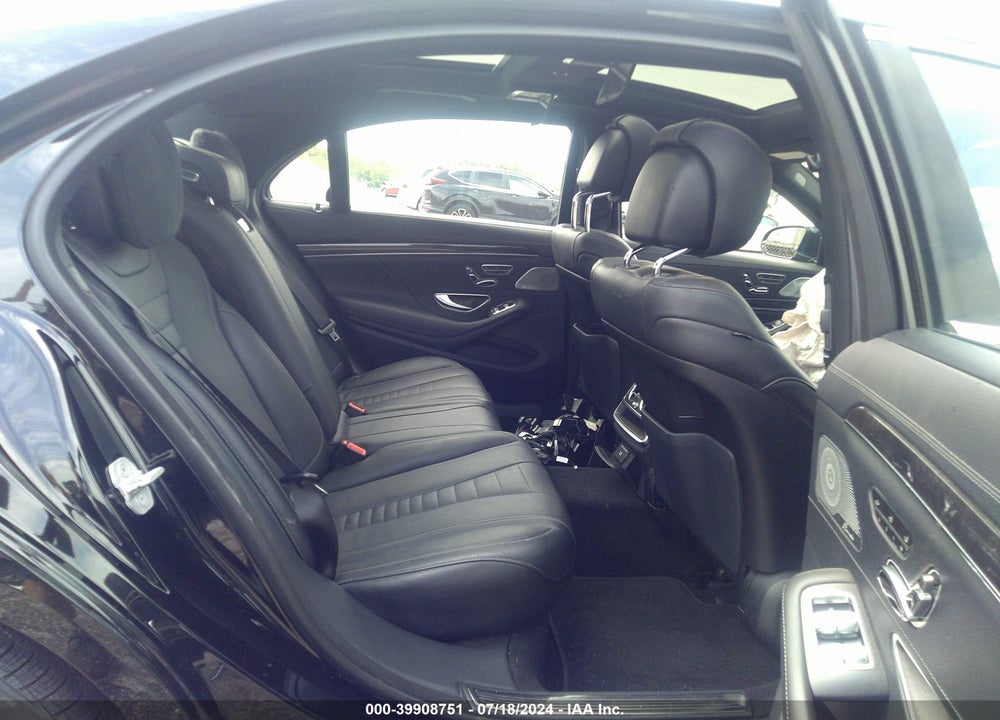 2017 MERCEDES-BENZ S 550 4MATIC VIN: WDDUG8FB6HA334694