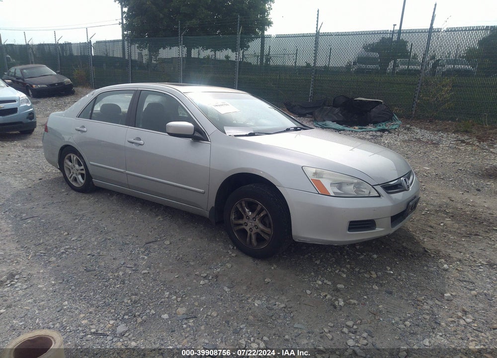 2007 HONDA ACCORD 2.4 EX VIN: 1HGCM56797A108965