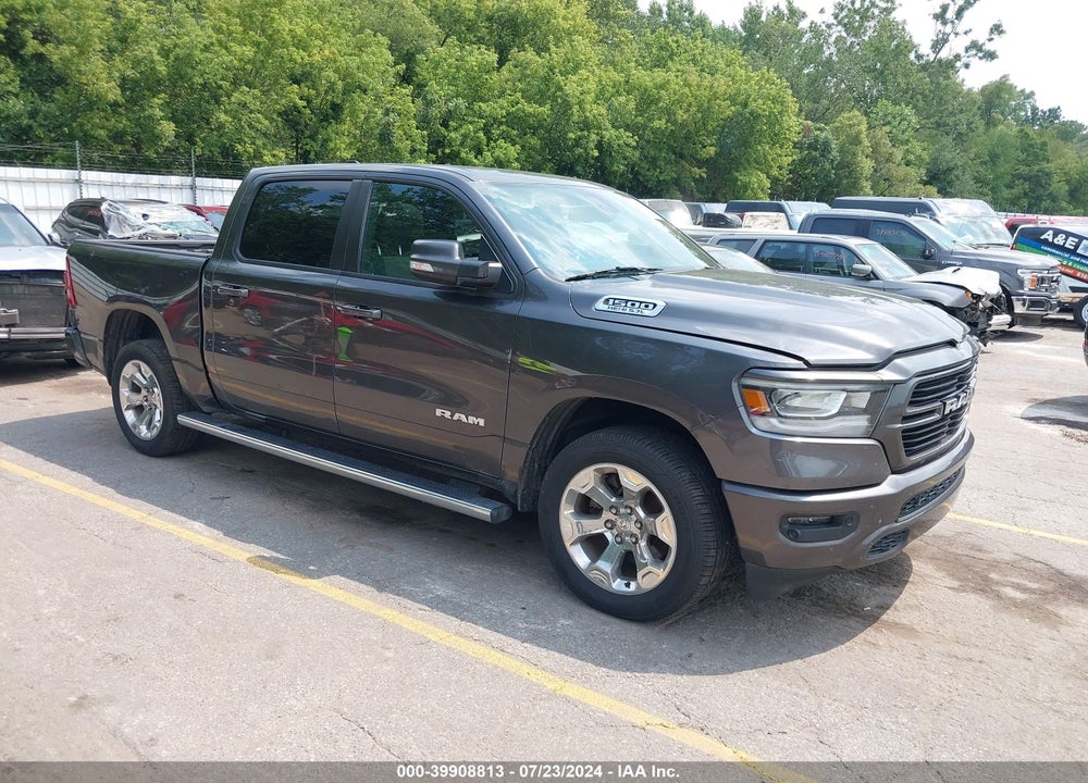 2019 RAM 1500 BIG HORN/LONE STAR 4X4 5'7 BOX VIN: 1C6SRFFT5KN730907