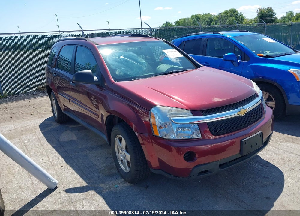 2008 CHEVROLET EQUINOX LS VIN: 2CNDL23F386063502