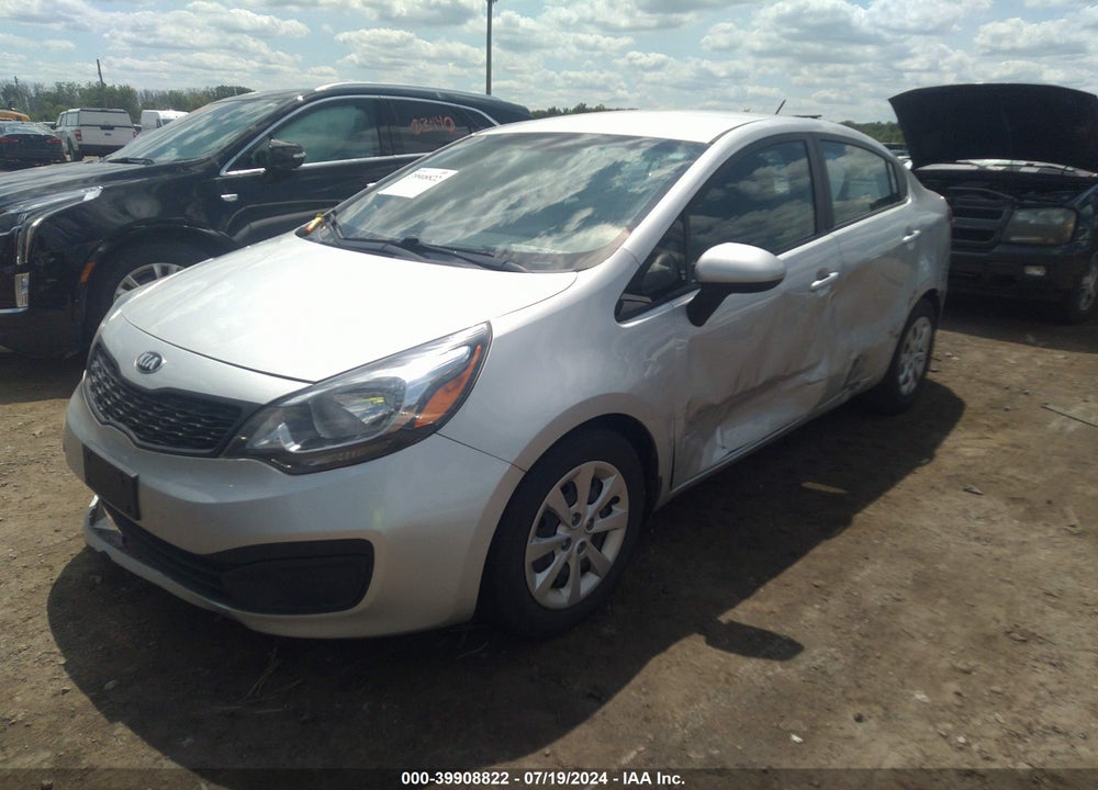 2014 KIA RIO LX VIN: KNADM4A3XE6407086