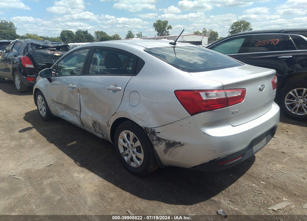 2014 KIA RIO LX VIN: KNADM4A3XE6407086