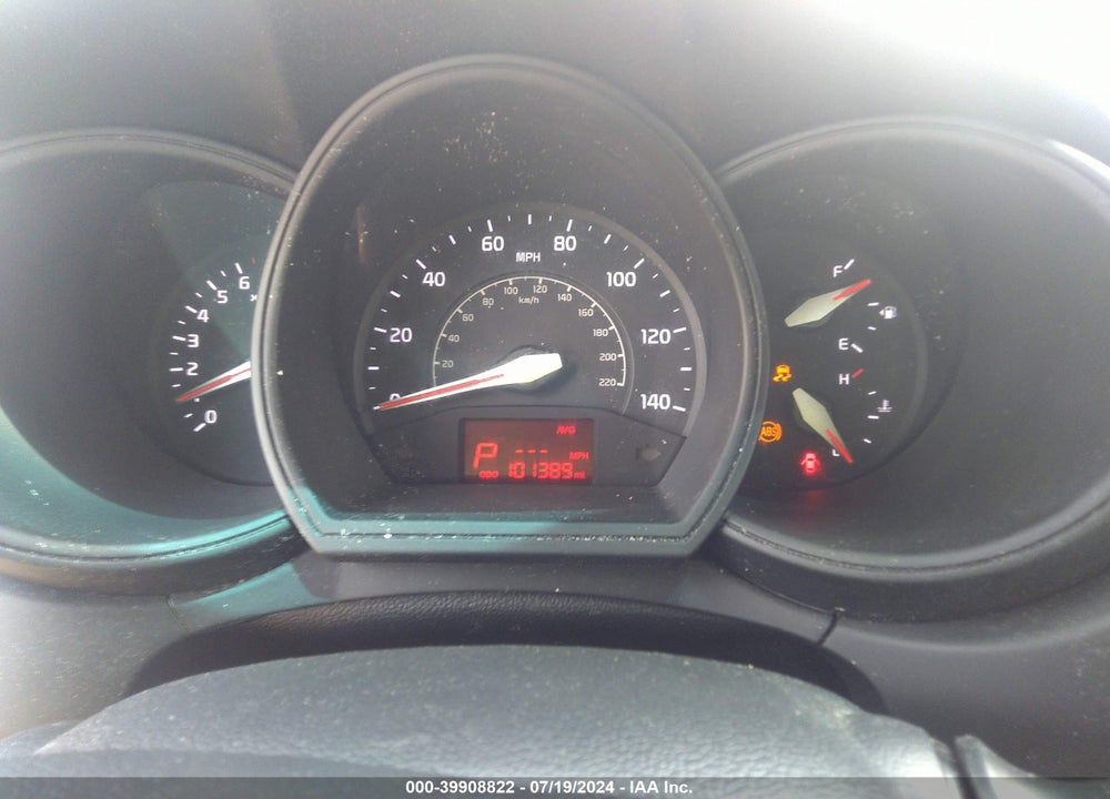 2014 KIA RIO LX VIN: KNADM4A3XE6407086