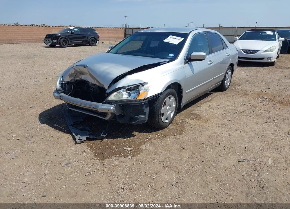2007 HONDA ACCORD 2.4 LX VIN: 3HGCM56457G708552