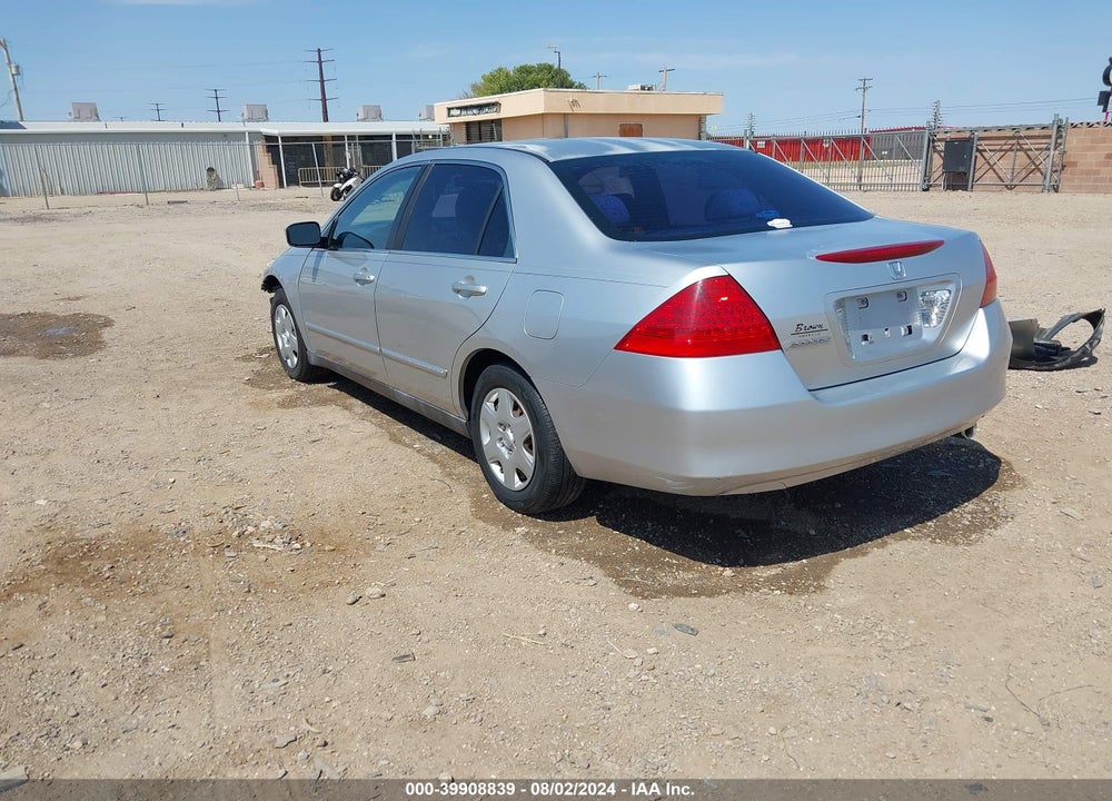 2007 HONDA ACCORD 2.4 LX VIN: 3HGCM56457G708552