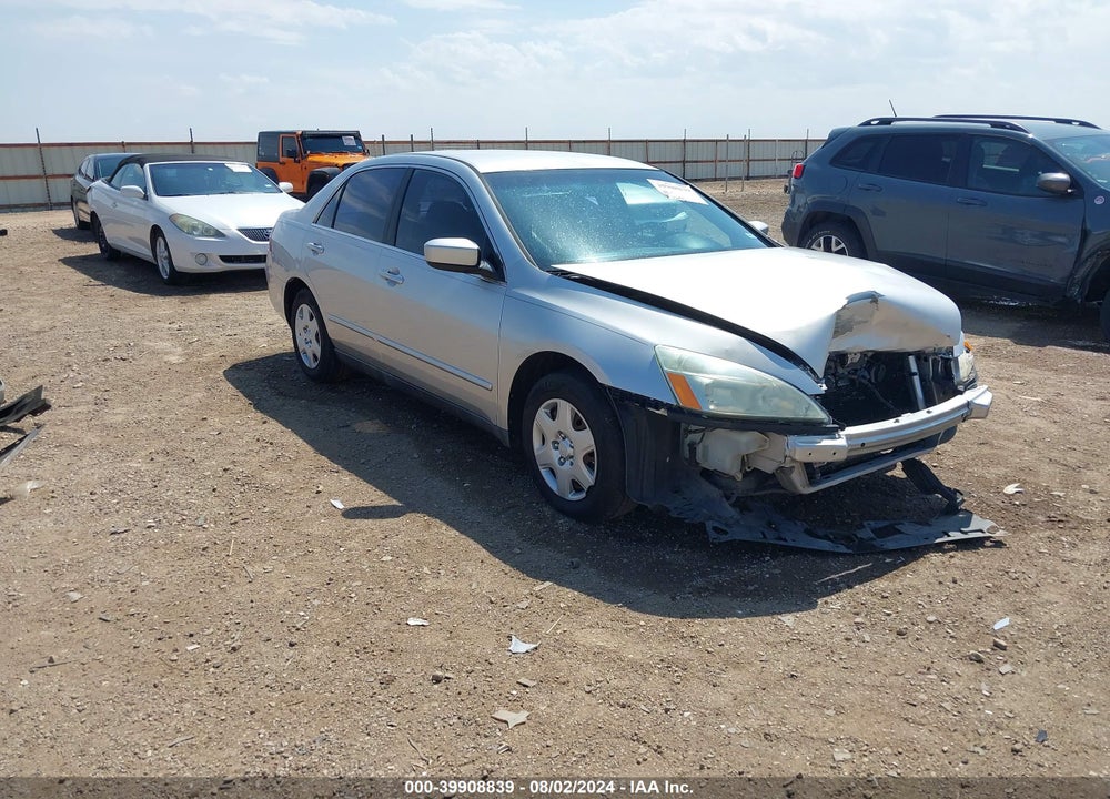 2007 HONDA ACCORD 2.4 LX VIN: 3HGCM56457G708552