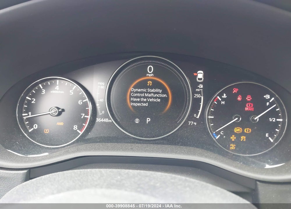 2022 MAZDA CX-30 CARBON EDITION VIN: 3MVDMBCLXNM447722