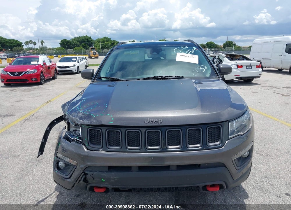 2021 JEEP COMPASS TRAILHAWK 4X4 VIN: 3C4NJDDB5MT520032