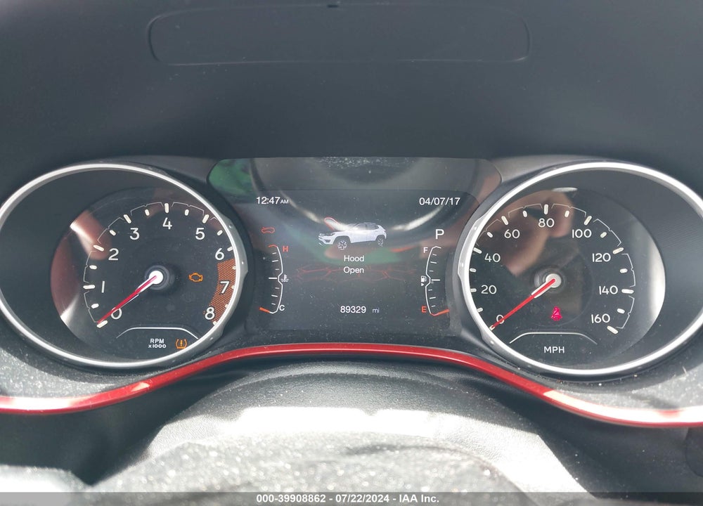 2021 JEEP COMPASS TRAILHAWK 4X4 VIN: 3C4NJDDB5MT520032