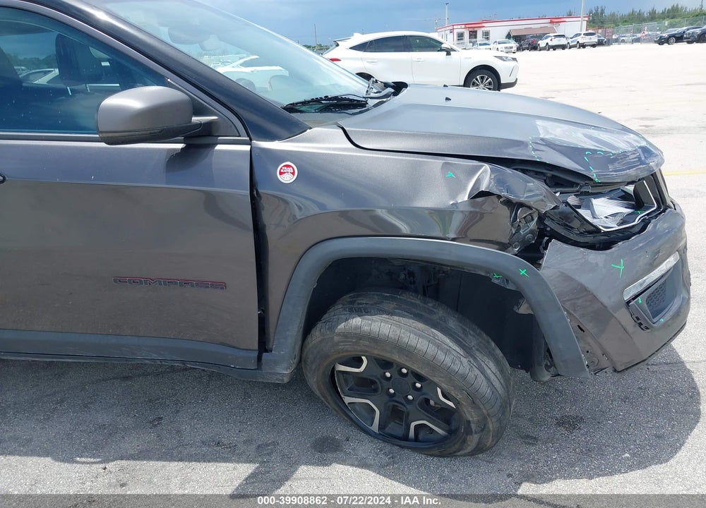 2021 JEEP COMPASS TRAILHAWK 4X4 VIN: 3C4NJDDB5MT520032